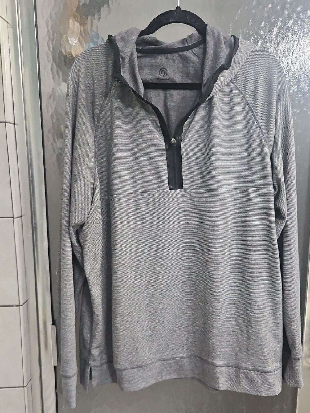 Champion Black and Gray Performance Hoodie